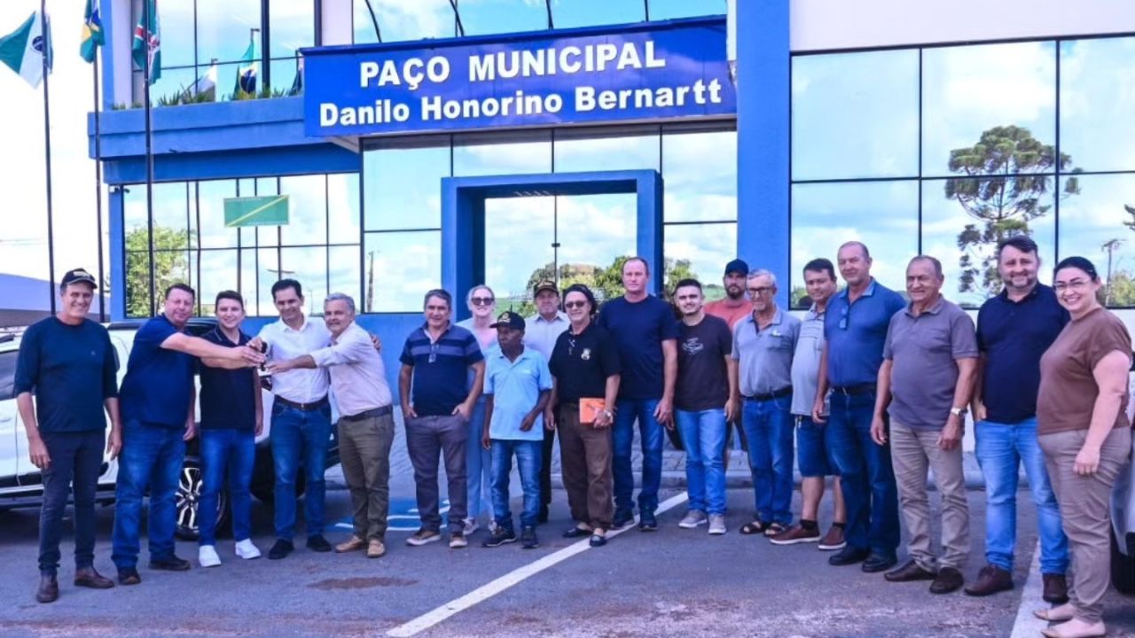 Catanduvas recebe veículo 0 km para reforçar serviços de Viação e Obras