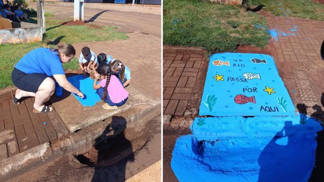 Imagem referente a notícia: Corbélia mobiliza escolas e alunos em campanha de educação ambiental focada na preservação da água