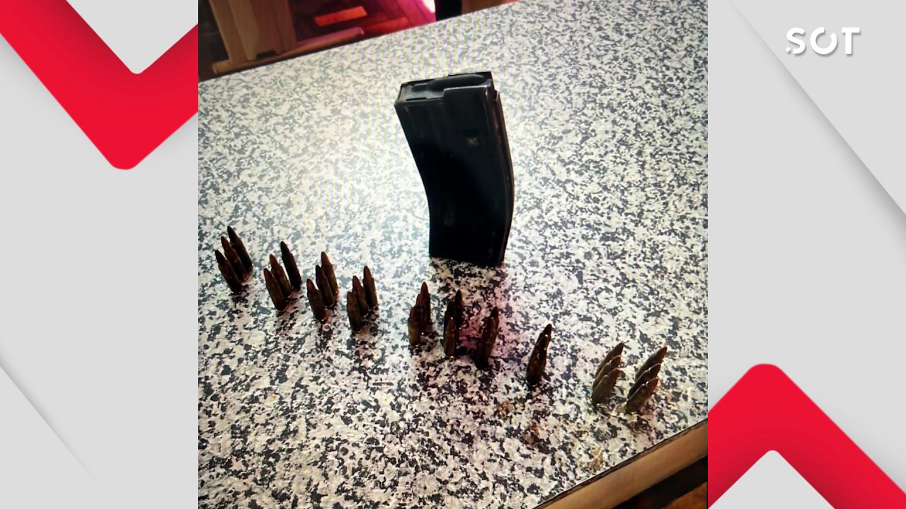 Carregador de fuzil com 30 munições é encontrado em empresa na Avenida Brasil, em Cascavel