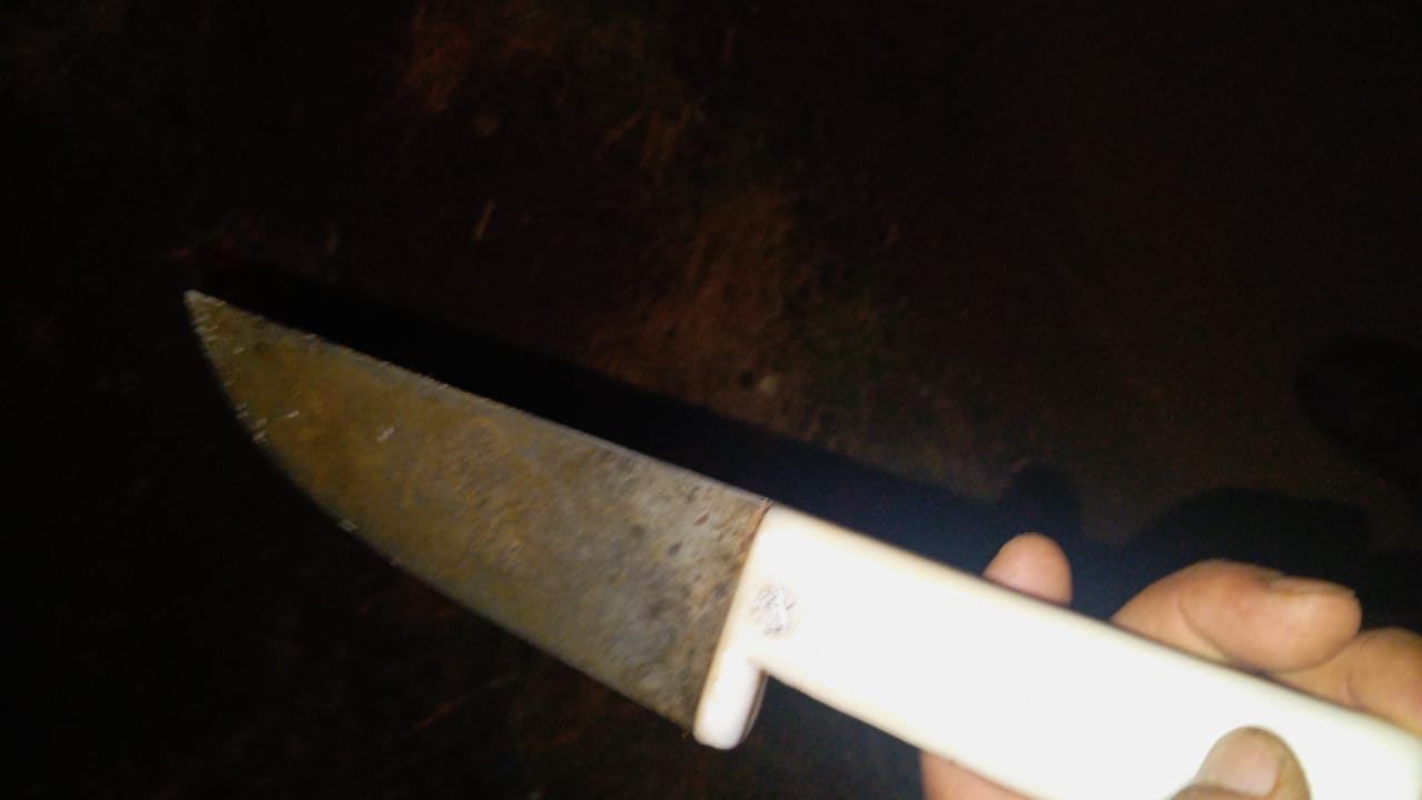 Homem é preso após ameaçar pessoas com faca e resistir à abordagem policial em Nova Aurora