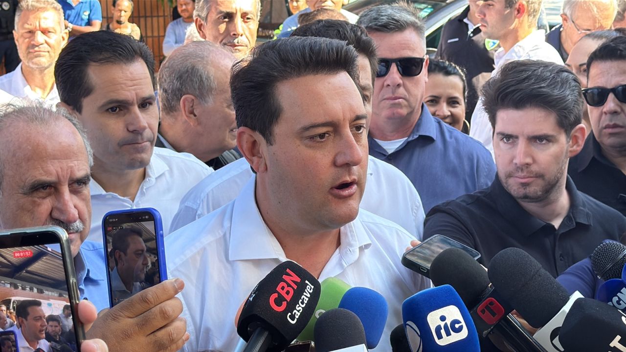 Ratinho Junior inaugura nova rodoviária de Cascavel e anuncia mais de R$ 170 milhões em investimentos