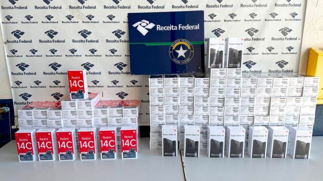 Receita Federal apreende veículo com eletrônicos transportados irregularmente na região de Cascavel