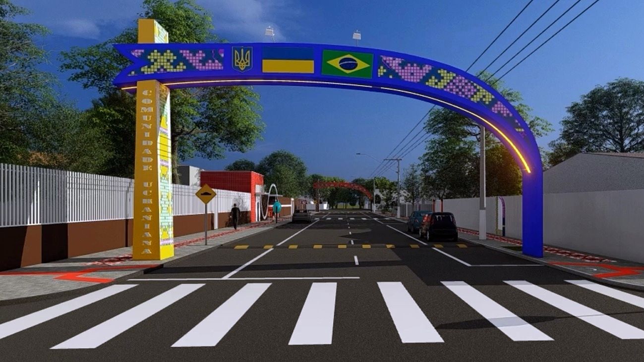 Imagem referente a notícia: Cascavel terá primeira rua temática dedicada à cultura ucraniana