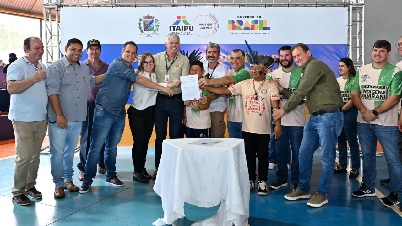 Itaipu investe na melhoria da infraestrutura de Diamante D’Oeste