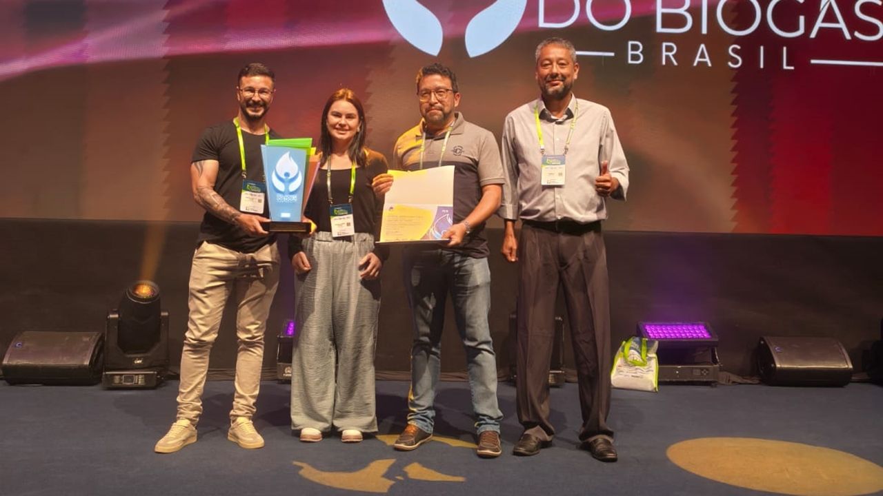 Sanepar vence Prêmio Melhores do Biogás Brasil com ETE Belém