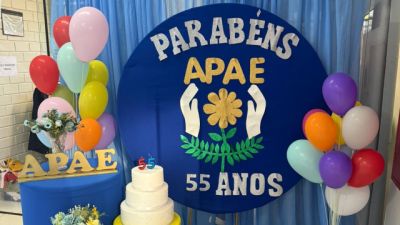 Imagem referente a notícia: APAE de Cascavel celebra 55 anos com programação especial e reforça papel na inclusão de pessoas com deficiência