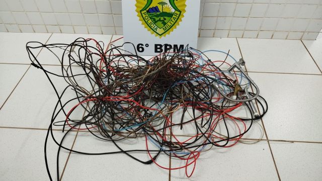 Dupla é presa após invadir imóvel e tentar furtar fios e torneiras no Centro de Cascavel