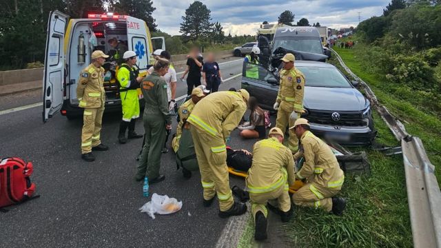 Acidente grave na BR-277 mobiliza helicópteros e deixa um morto em Balsa Nova