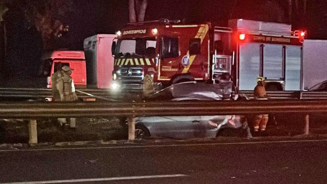 Motorista de ambulância do Samu depara com o filho em óbito na BR-376 após grave acidente