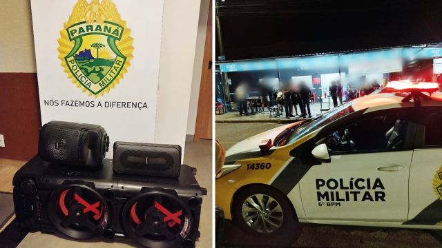 Operação da Patrulha do Sossego atende 87 pessoas e apreende aparelhos de som em Cascavel