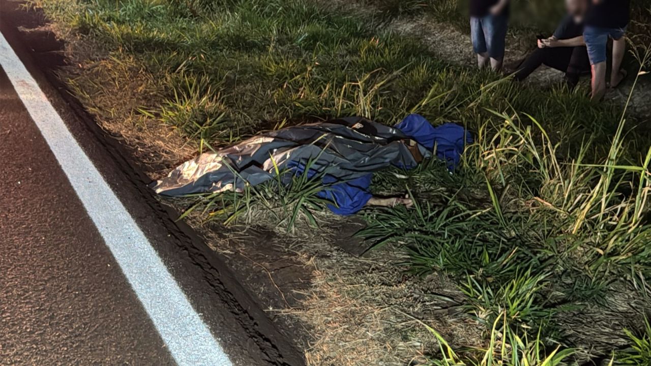 Idoso morre atropelado ao tentar atravessar a BR-163 no distrito de Sede Alvorada, em Cascavel