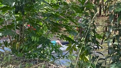 Imagem referente a notícia: Crianças encontram corpo em rio no Ecopark Oeste e caso mobiliza equipes de resgate em Cascavel