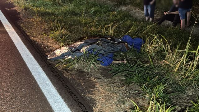 Imagem referente a notícia: Idoso morre atropelado ao tentar atravessar a BR-163 no distrito de Sede Alvorada, em Cascavel