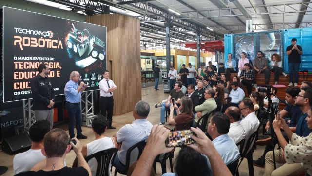 Cascavel lança Technovação Robótica 2026 e amplia acesso gratuito à tecnologia, ciência e inovação para toda população