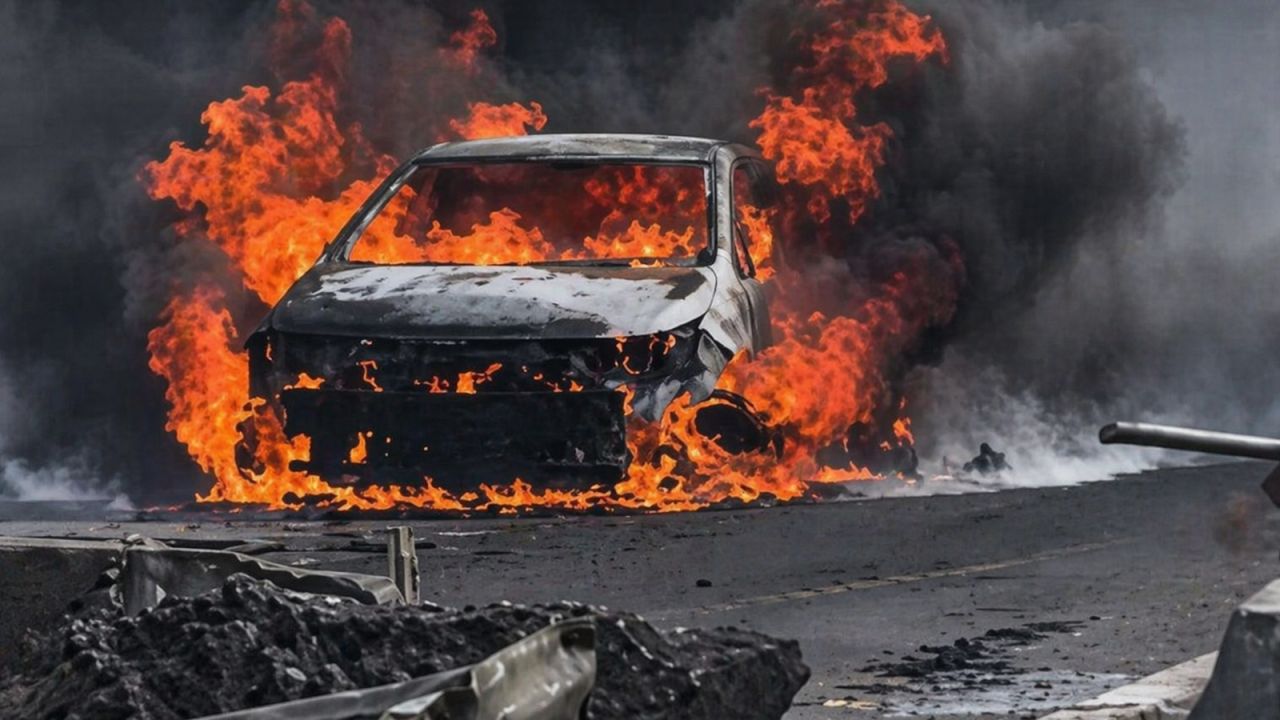 Explosão de carreta com gás na Via Dutra deixa três mortos e vários feridos no RJ