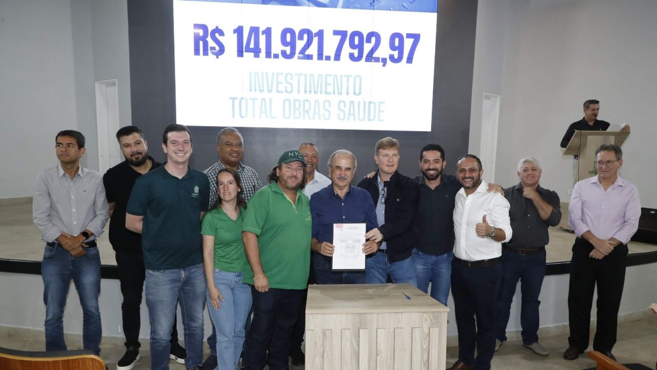 Cascavel ultrapassa a marca de um milhão de consultas médicas e tem mais de R$ 141 milhões em obras da saúde