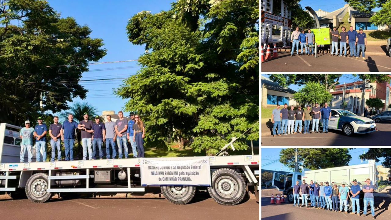 Corbélia entrega novos equipamentos e anuncia pacote de investimentos de R$ 3,8 milhões