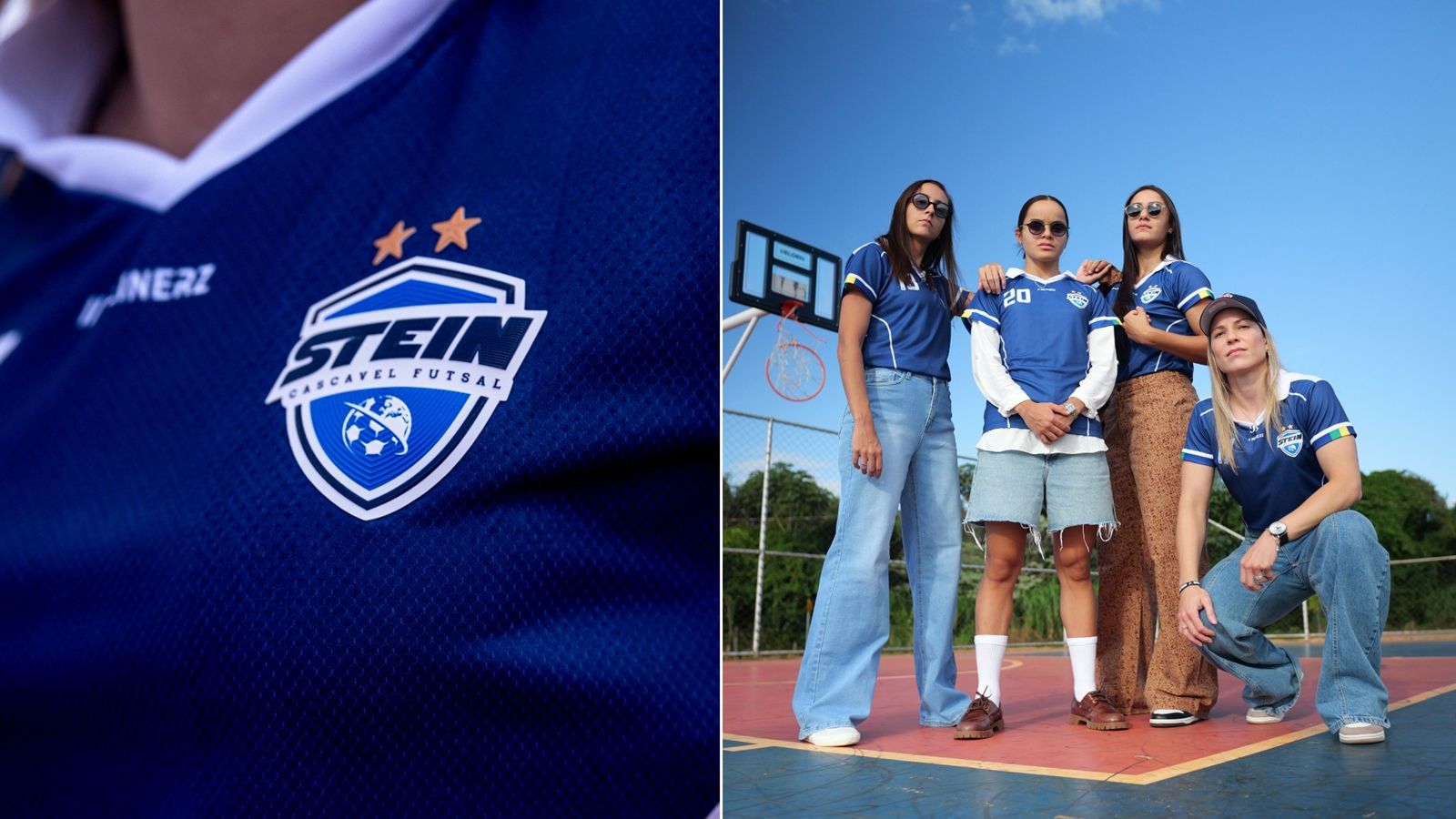 Imagem referente a notícia: Stein Cascavel Futsal e Meinerz lançam camisa exclusiva para a Copa do Mundo