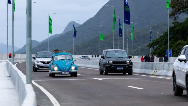 Trânsito liberado: Ponte de Guaratuba está definitivamente aberta ao tráfego de veículos