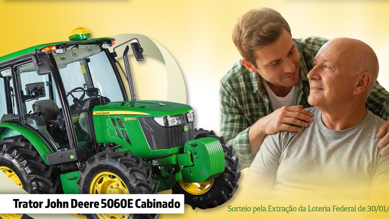 Uopeccan lança 5ª edição da Ação Solidária com sorteio de trator John Deere