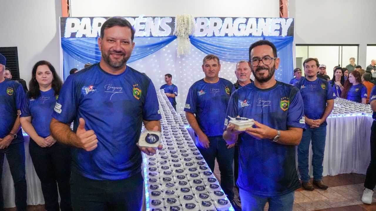 Braganey celebra 44 anos com torneios, missa, bolo gigante e show musical