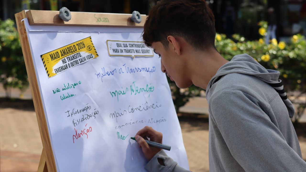 Transitar inicia campanha "Maio Amarelo" e amplia ações de educação no trânsito