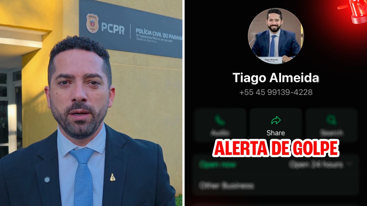 Presidente da Câmara de Cascavel registra boletim após uso indevido de nome e imagem em falsa distribuição de cestas básicas
