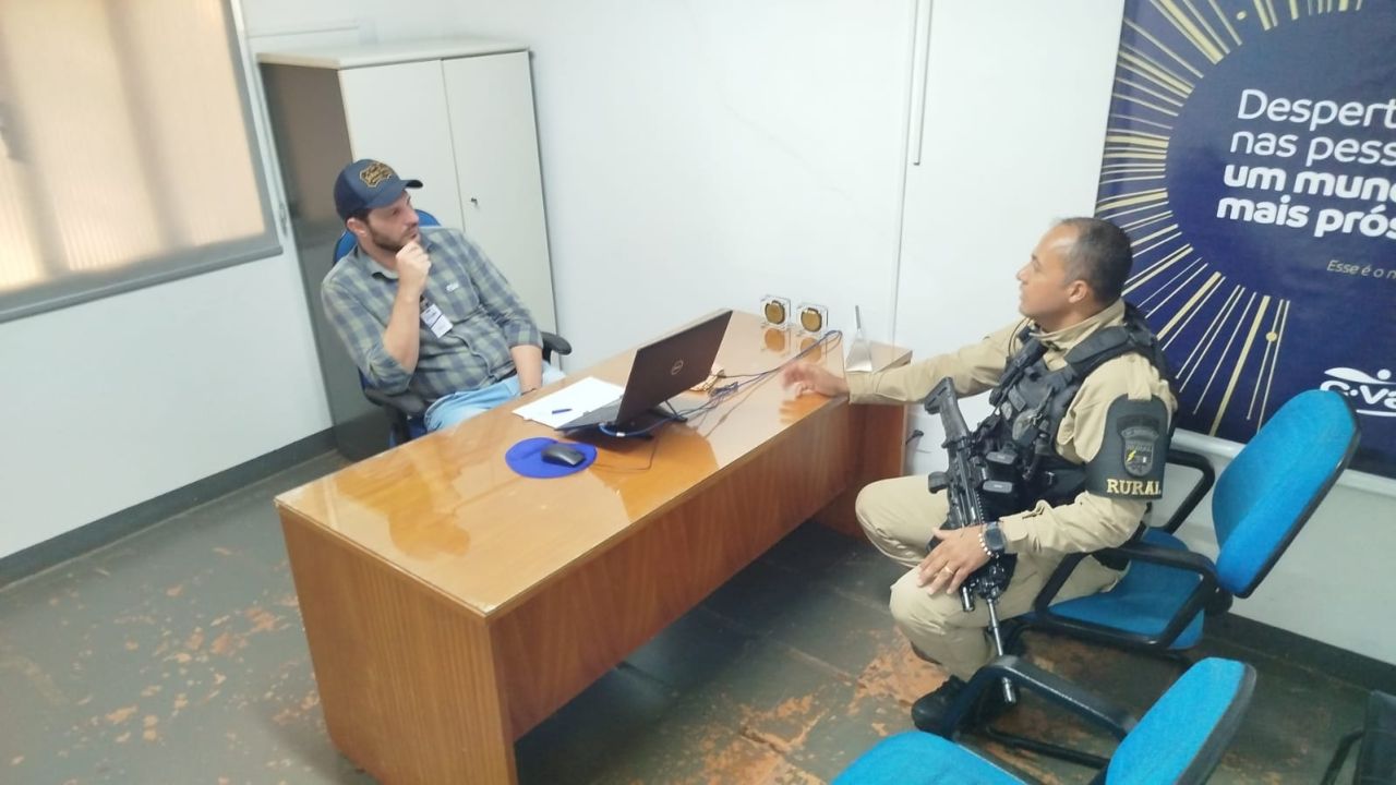 Patrulha Rural intensifica ações em cooperativas agrícolas de Corbélia para combater furtos no campo