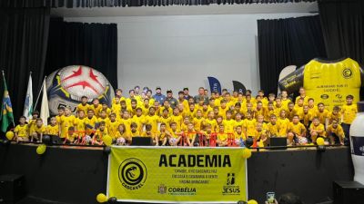 Imagem referente a notícia: Projeto Talentos de Jesus é reinaugurado em Corbélia e reforça compromisso com formação de crianças e adolescentes