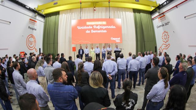 Copacol inaugura Unidade Refrigerada de Sementes reconhecida por modelo inovador