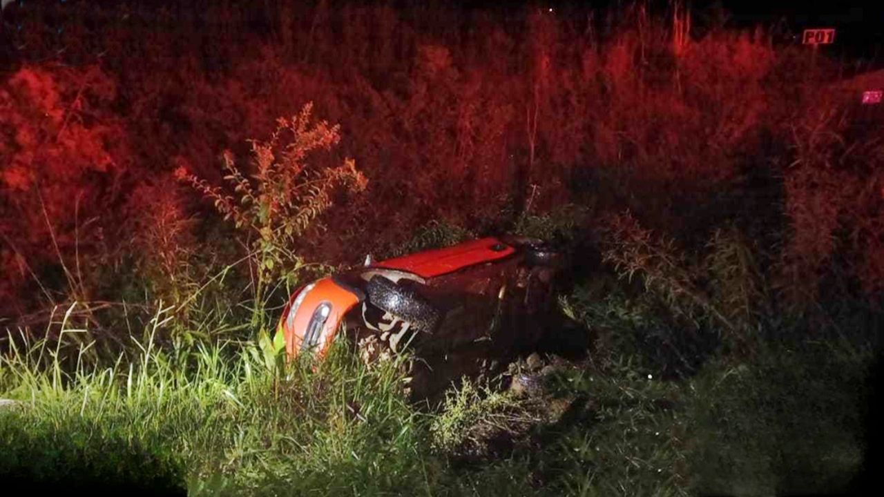 Motorista fica ferido após capotamento na PR-170 entre Pinhão e Guarapuava