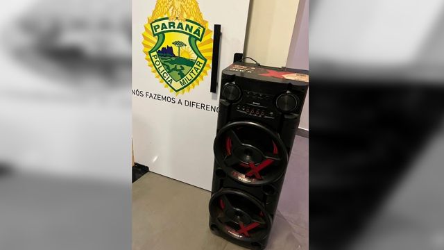 Imagem referente a notícia: Som alto em confraternização termina com apreensão de aparelho e termo circunstanciado em bairro universitário