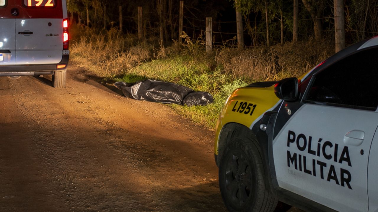 Homem de 48 anos é encontrado morto às margens de estrada rural em Catanduvas