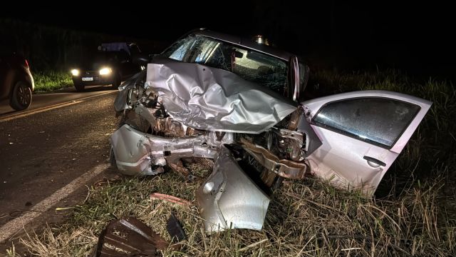 Gestante de 5 meses perde bebê após grave acidente na PR-180 em Cascavel; mulher segue internada em estado crítico
