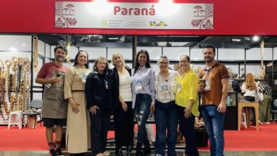 Imagem referente a notícia: Com apoio do Estado, artesãos paranaenses participam do maior evento do setor no Brasil