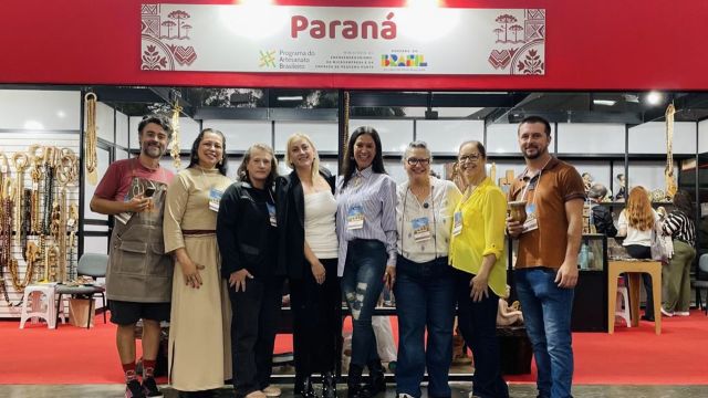 Imagem referente a notícia: Com apoio do Estado, artesãos paranaenses participam do maior evento do setor no Brasil