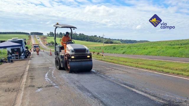 Imagem referente a notícia: Um mês de operação: Via Campo intensifica conservação, monitoramento e atendimento 24 horas nas rodovias