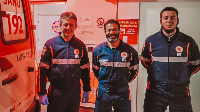 Bebê nasce dentro de ambulância do Samu durante atendimento em Guaraniaçu