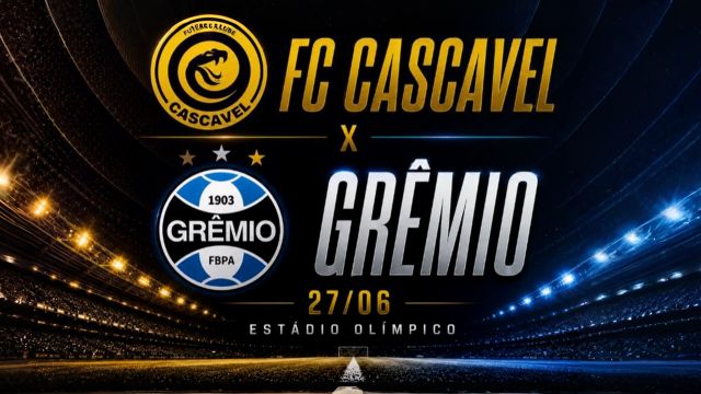 Alta demanda faz FC Cascavel mudar venda de ingressos para duelo contra o Grêmio