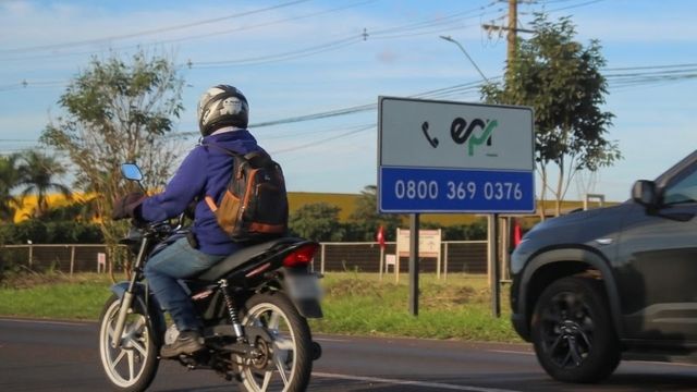 Imagem referente a notícia: EPR Paraná intensifica ações do Maio Amarelo com foco na segurança de motociclistas