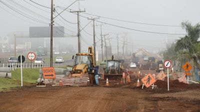 Imagem referente à notícia: Prefeitura de Cascavel agenda licitação para obra da marginal esquerda da BR-277 com investimento de R$ 7 milhões