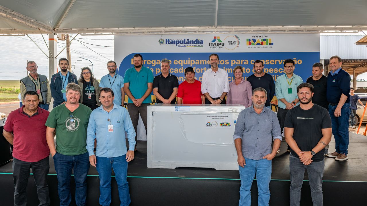 Itaipu impulsiona pesca sustentável com investimentos para Colônia de Pescadores de Itaipulândia
