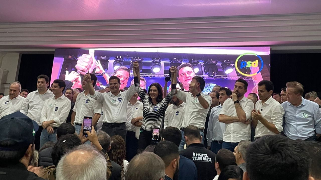 PSD Paraná reúne mais de 3 mil pessoas em Cascavel e transforma encontro em demonstração de força política no Oeste