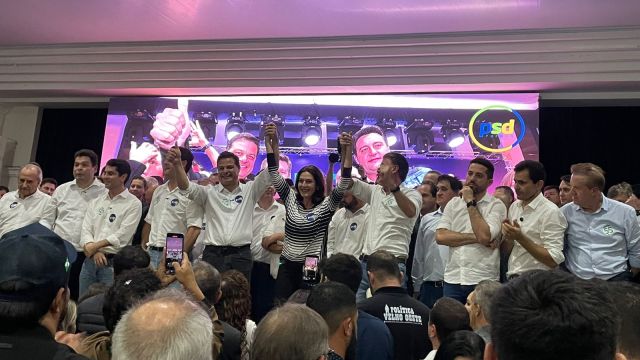 PSD Paraná reúne mais de 3 mil pessoas em Cascavel e transforma encontro em demonstração de força política no Oeste