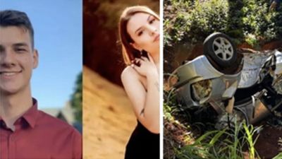Imagem referente à notícia: Identificado casal de jovens que morreu em trágico acidente na PR-483