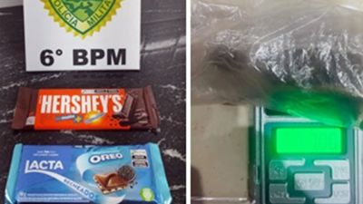 Imagem referente à notícia: Casal é flagrado com drogas durante operação policial; jovem também é presa por furto de chocolates em Cascavel