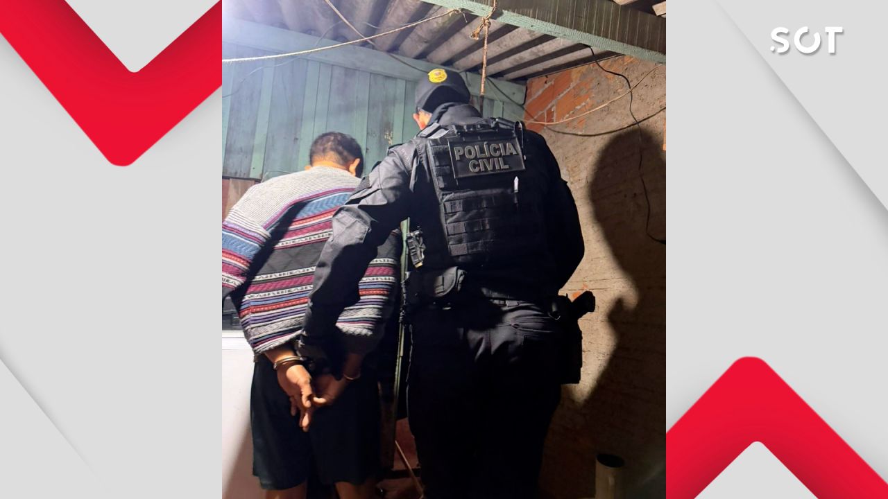 Foragido condenado por estupro de vulnerável e homicídio é capturado após mais de um ano escondido no Paraná