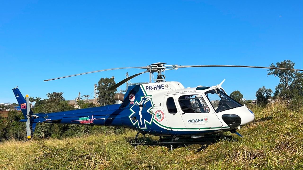 Funcionário público de Boa Vista da Aparecida fica gravemente ferido após capotamento na PR-471 em Três Barras do Paraná