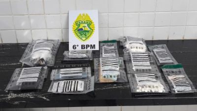 Imagem referente à notícia: Operação Protetor: PM prende quatro pessoas e apreende mais de 250 gramas de cocaína em Céu Azul