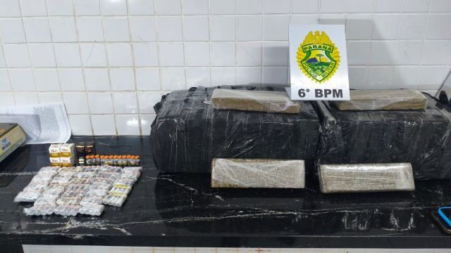 Medicamentos para emagrecimento proibidos são apreendidos em operação da PM e PF em Cascavel
